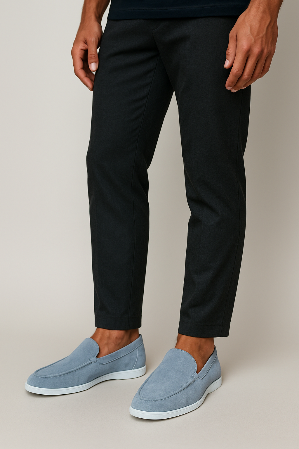 Suède loafers