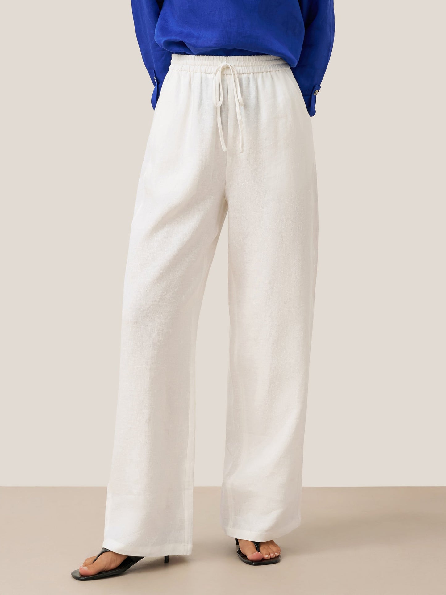 100% Linen Classic Trousers Sydney