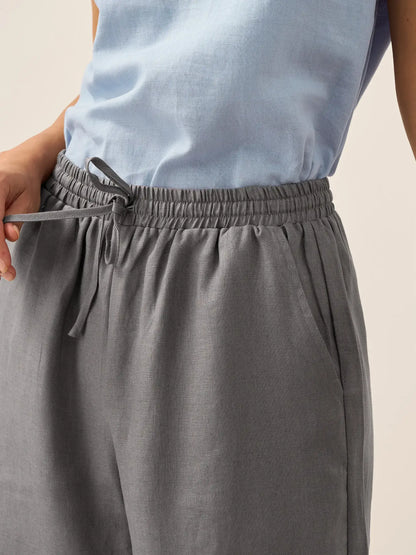 100% Linen Classic Trousers Sydney