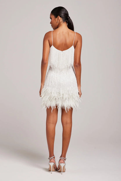Brielle - Mini feather dress