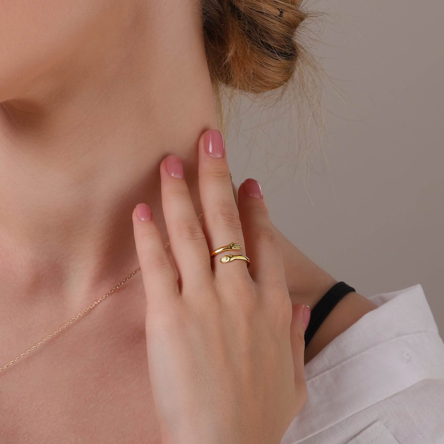 Hugring - Gold/Silver