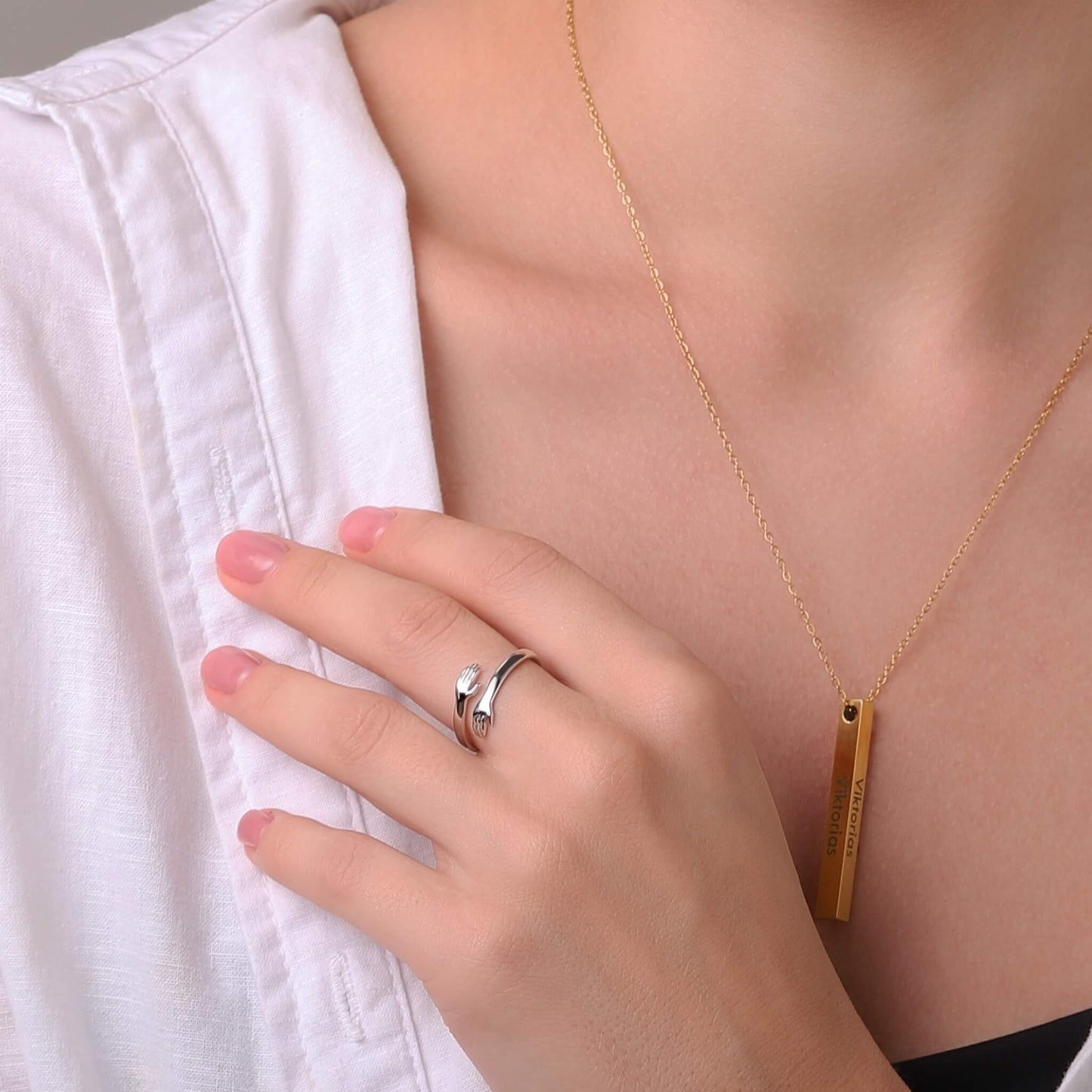 Hugring - Gold/Silver