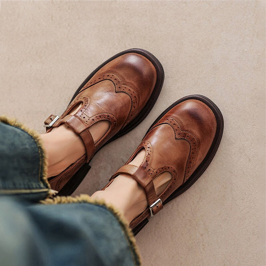 VELDA | Elegant Leather Shoes
