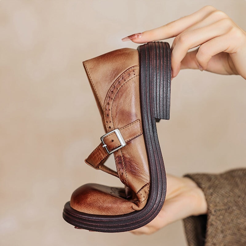 VELDA | Elegant Leather Shoes