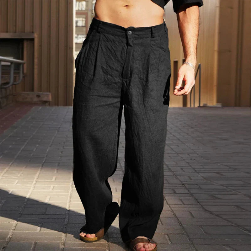 Liping – Wide linen Pants