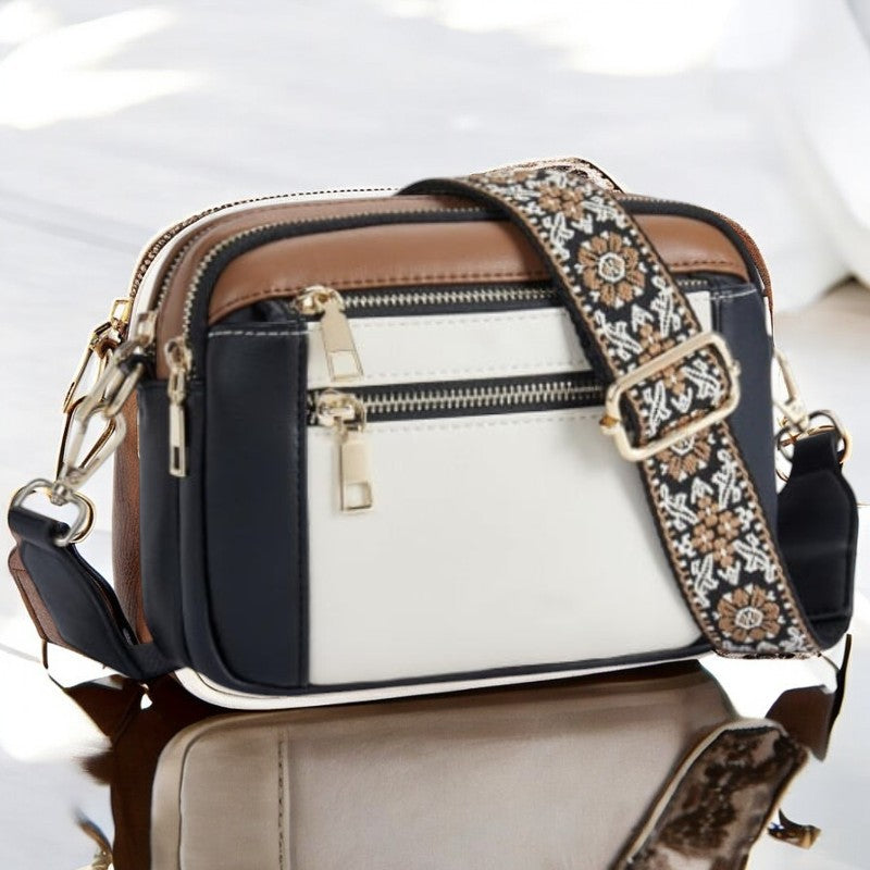 Ruby| Refined Leather Shoulder Bag