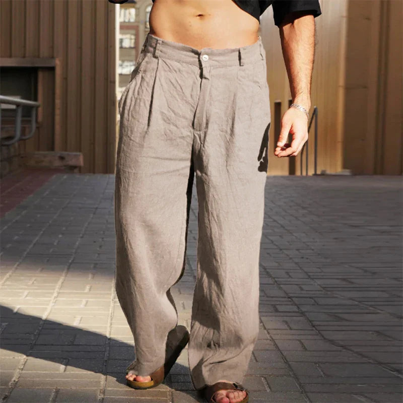 Liping – Wide linen Pants