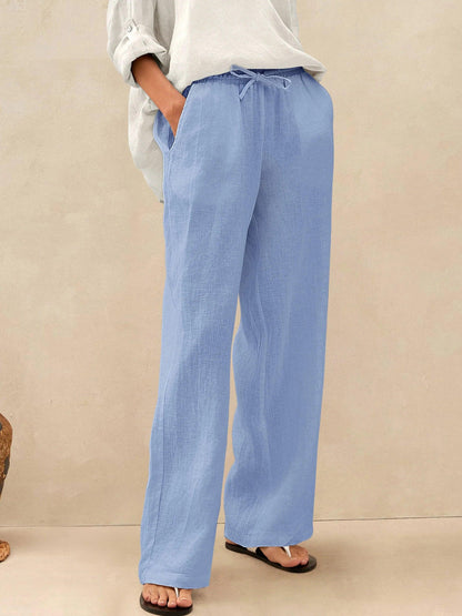100% Linen Classic Trousers Sydney
