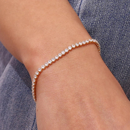 Lillian Diamond Tennis Bracelet