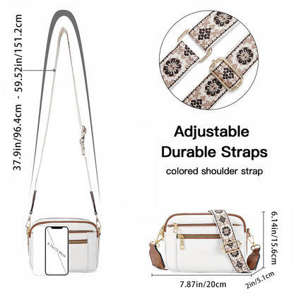 Ruby| Refined Leather Shoulder Bag