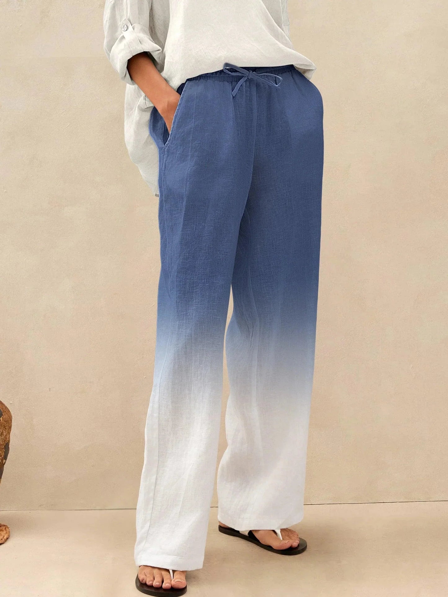 100% Linen Classic Trousers Sydney
